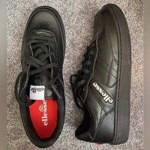 Ellesse Black and Red Sneakers